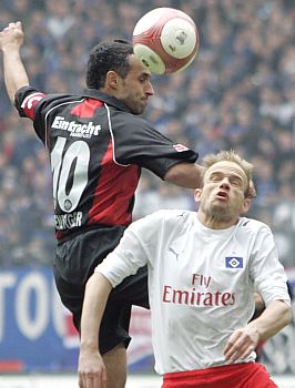 Hamburk - Frankfurt: Jarolím (vpravo) a Weissenberger