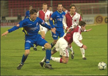 Faul na fotbalistu Nečase
