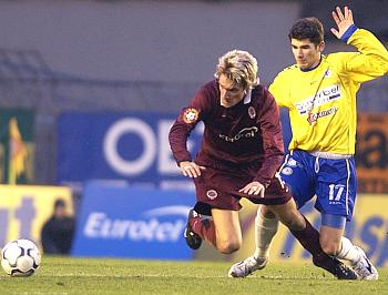 Sparta - Teplice: padající Kováč