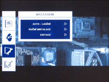 LCD TV ECG 20 LC 12 - menu