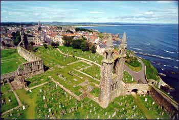 Půdorys katedrály St. Andrews