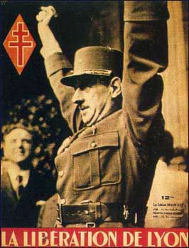 De Gaulle po osvobození Francie