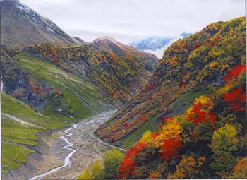Silnice přes Kavkaz