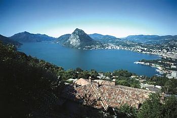Lugano ve švýcarském kantonu Ticino