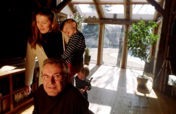 Miloš Forman s rodinou