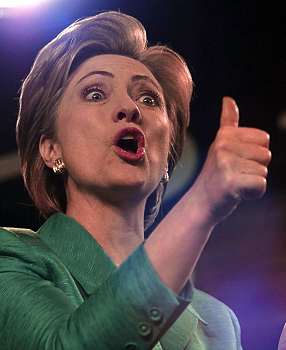 Hillary Clintonová po vítězství v senátorských volbách